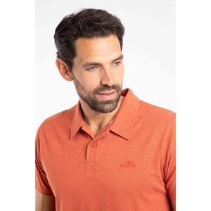 Weird Fish Mens Jetstream Eco Friendly Branded Polo Shirt / Rust